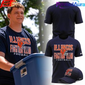 Illinois Fighting Illini Football Tee