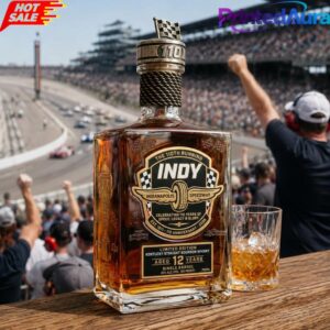 Indy 500 110th Anniversary Limited Edition Whiskey Bottle 1