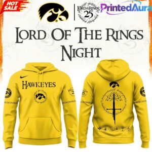 Iowa Hawkeyes x The Lord of The Rings Night 2026 Special Hoodie