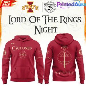 Iowa State Cyclones x The Lord of The Rings Night 2026 Special Hoodie