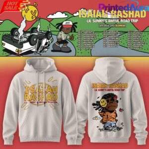 Isaiah Rashad Lil Sunny’s Awful Road Trip Tour Hoodie