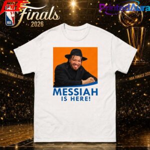 Jalen Brunson ‘Messiah Is Here’ 2026 NBA Finals Game 2 Tee