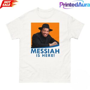 Jalen Brunson 'Messiah Is Here' 2026 NBA Finals Game 2 Tee 1 Jalen Brunson 'Messiah Is Here' 2026 NBA Finals Game 2 Tee 1