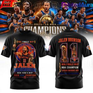 Jalen Brunson New York Knicks 2026 NBA Finals MVP Tee