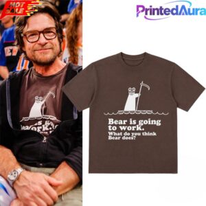 Jason Bateman NBA 2026 Finals Game 3 Radiohead Bear Is Going To Work Tee