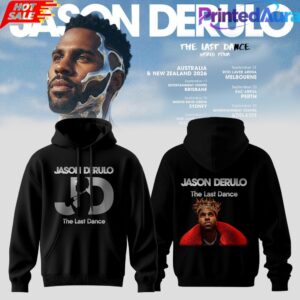 Jason Derulo The Last Dance World Tour 2026 Special Hoodie