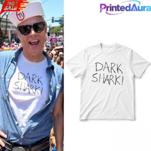 Johnny Knoxville Dark Shark Tee at WeHo Pride Parade