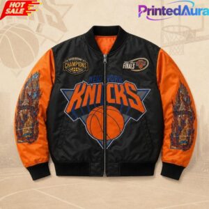 Jordan Clarkson Knicks NBA Finals 2026 Bomber Jacket