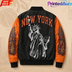 Jordan Clarkson Knicks NBA Finals 2026 Bomber Jacket 1