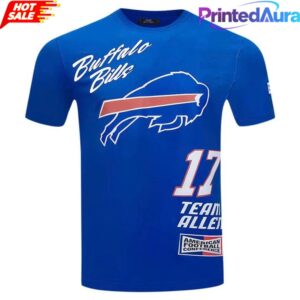 Josh Allen Royal Buffalo Bills Fast Lane Shirt 1