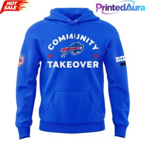 Josh Allen Royal Buffalo Bills Fast Lane Special Hoodie 1