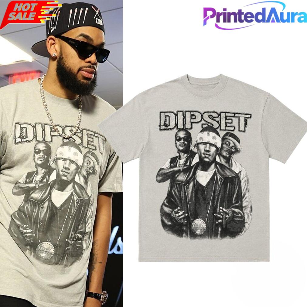 Karl Anthony Towns Dipset Knicks Game 3 Tee Karl Anthony Towns Dipset Knicks Game 3 Tee