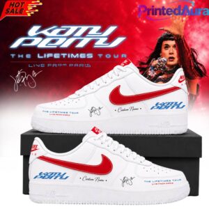 Katy Perry The Lifetimes Tour Live From Paris Custom Air Force 1 Shoes