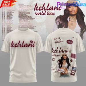 Kehlani Midnight Memories World Tour Tee