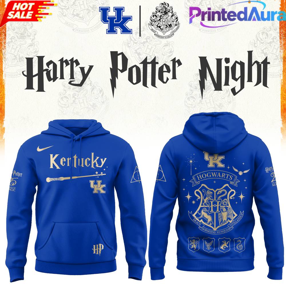 Kentucky Wildcats x Harry Potter Night 2026 Special Hoodie Kentucky Wildcats x Harry Potter Night 2026 Special Hoodie
