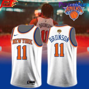 Knicks Jalen Brunson 11 Finals Basketball Jersey 2026
