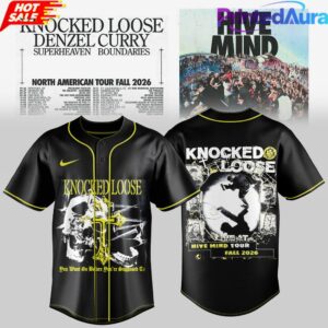 Knocked Loose Hive Mind Tour Special Baseball Jersey