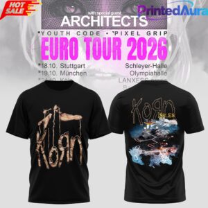 Korn Band Euro Tour 2026 Special Tee