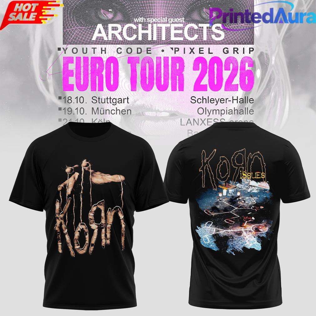 Korn Band Euro Tour 2026 Special Tee Korn Band Euro Tour 2026 Special Tee
