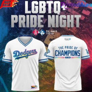 LA Dodgers 2026 LGBTQ Pride Night Shirt