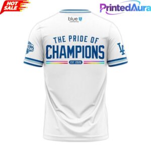 LA Dodgers 2026 LGBTQ Pride Night Shirt 2