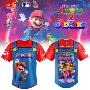 LA Dodgers x Super Mario Baseball Jersey
