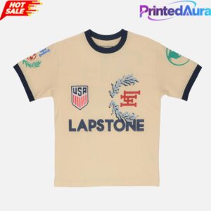 Lapstone x USMNT US National Team Phily Ringer Tee