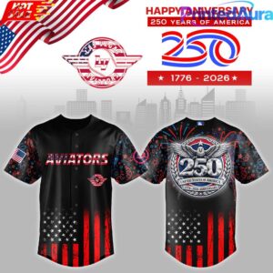 Las Vegas Aviators x 250 Years USA Anniversary Limited Edition Jersey
