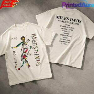 LeBron James Miles Davis World Tour 1990 Tee 1