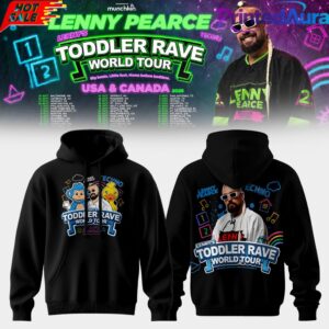Lenny Pearce Toddler Rave World Tour Hoodie – Special For Fans
