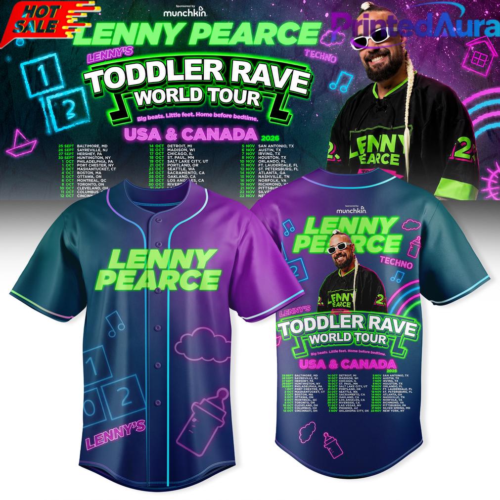 Lenny Pearce Toddler Rave World Tour Special Edtion Jersey Lenny Pearce Toddler Rave World Tour Special Edtion Jersey