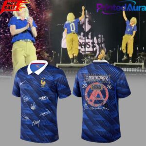 Linkin Park x Emily Armstrong x From Zero World Tour 2026 Vive la FRANCE Football Jersey