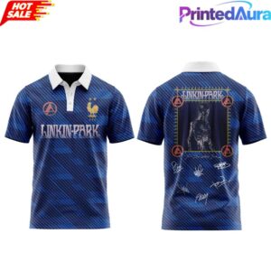 Linkin Park x From Zero World Tour 2026 Vive la FRANCE Polo 1