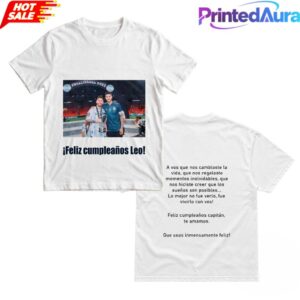 Lionel Messi 39th Birthday Argentina Squad Tribute Tee