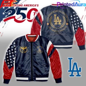 Los Angeles Dodgers x 250th Anniversary Celebration USA Special Bomber