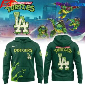 Los Angeles Dodgers x Mutant Turtle Ninjas Street Fighters Hoodie