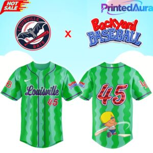 Louisville Bats Website x Backyard Baseball Limited Watermelon  Baseball Jersey