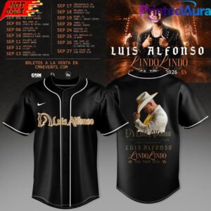 Luis Alfonso Lindo Lindo USA Tour 2026 Special Baseball Jersey