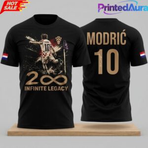 Luka Modric 200 Games Infinite Legacy 2026 World Cup T-Shirt