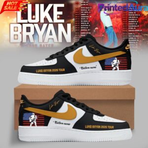 Luke Bryan 2026 Tour Country Night Special Edition Air Force 1 Shoes