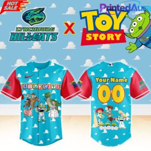 Lynchburg Hillcats x Toy Story Night Custom Baseball Jersey