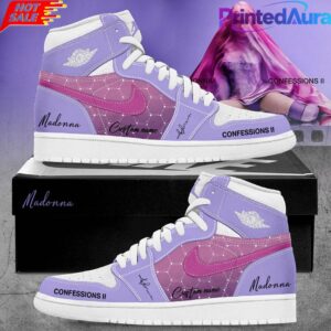 Madonna Confessions On A Dance Floor Part II Custom AJ1 Shoes