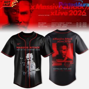 Massive Attack x Live 2026 Tour Baseball Jersey