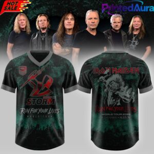 Melbourne Storm x Iron Maiden ‘Run for Your Life’ Football Jersey