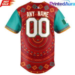 Miami Marlins 2026 Mexican Heritage Baseball Jersey 2 Miami Marlins 2026 Mexican Heritage Baseball Jersey 2