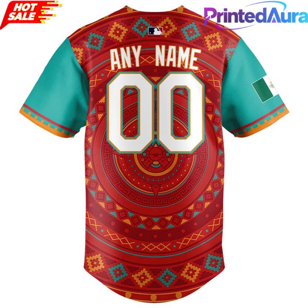 Miami Marlins 2026 Mexican Heritage Baseball Jersey Miami Marlins 2026 Mexican Heritage Baseball Jersey