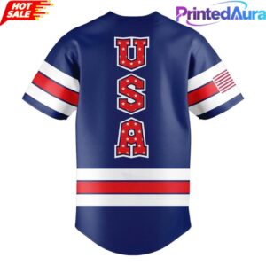Miami Marlins 250th USA Celebration Baseball Jersey 2 Miami Marlins 250th USA Celebration Baseball Jersey 2