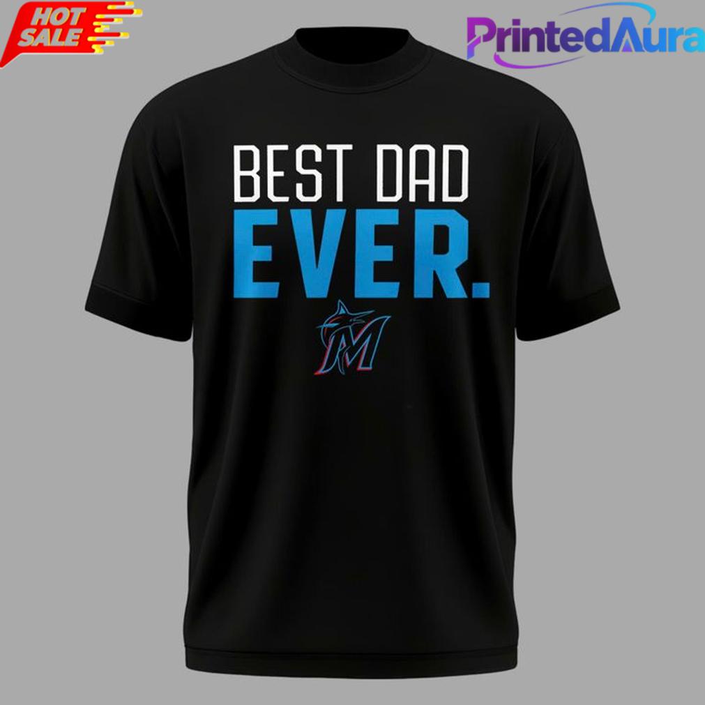 Miami Marlins Father’s Day Tee Miami Marlins Father’s Day Tee