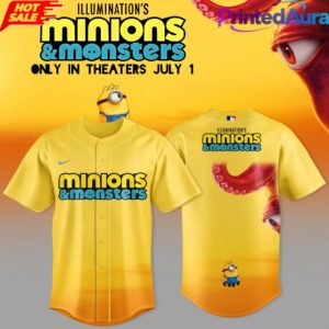 Minions & Monsters Movies Exclusive Baseball Jersey