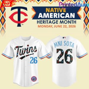 Minnesota Twins 2026 Native American Heritage Night Jersey